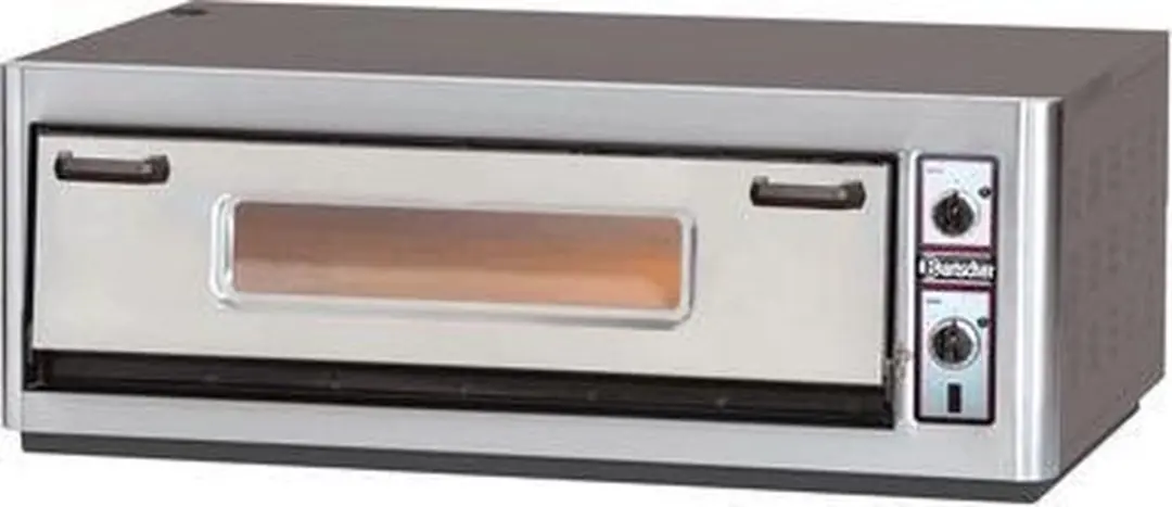 Bartscher NT 901 Elektrische Pizzaoven - 6000W - 6 Pizza’s Ø300mm - Rvs