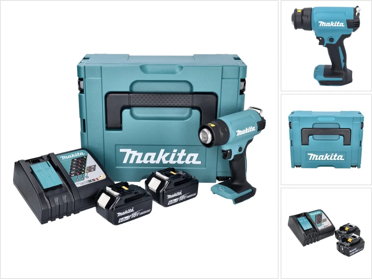 Makita DHG180RGJ Heetluchtpistool 18V