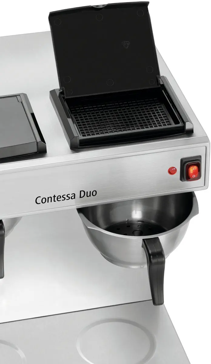Bartscher Contessa Duo Koffiemachine - 2 Thermoskannen - 26 Kopjes - afbeelding 2 van 3