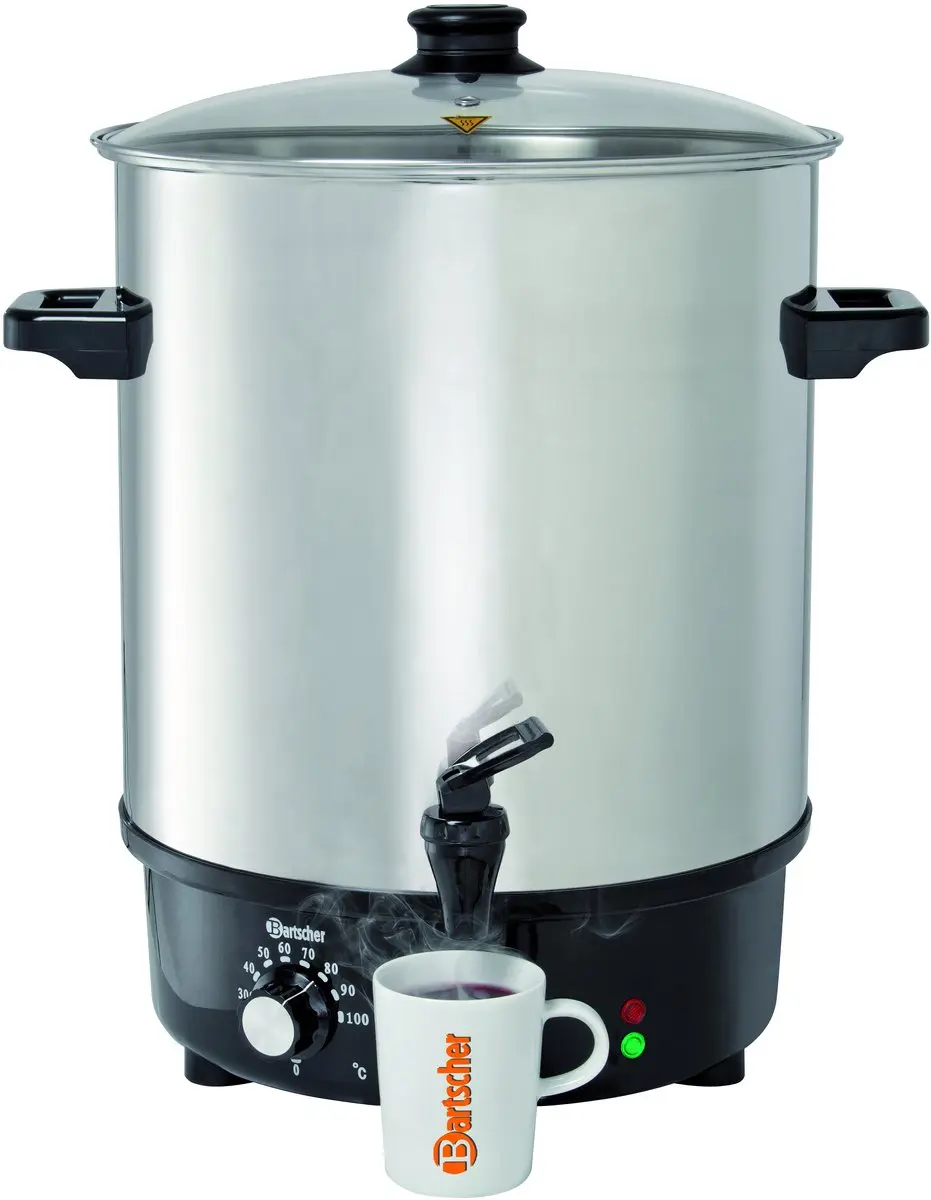 Bartscher GE 30 Glühweinketel RVS - 30L - 2000W