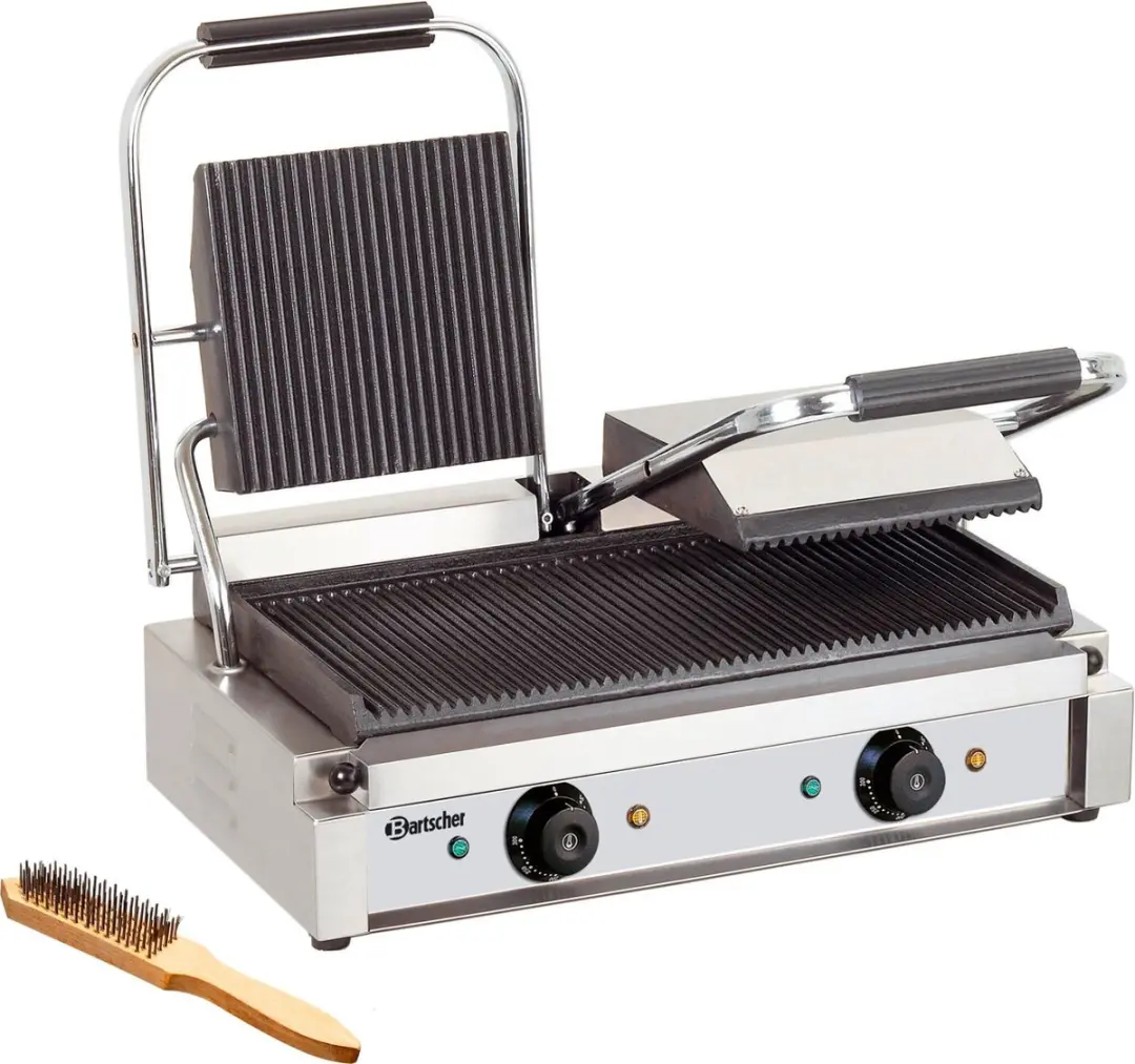 Bartscher Contactgrill A150.671 3600W - 2 Platen - 4 Sandwiches
