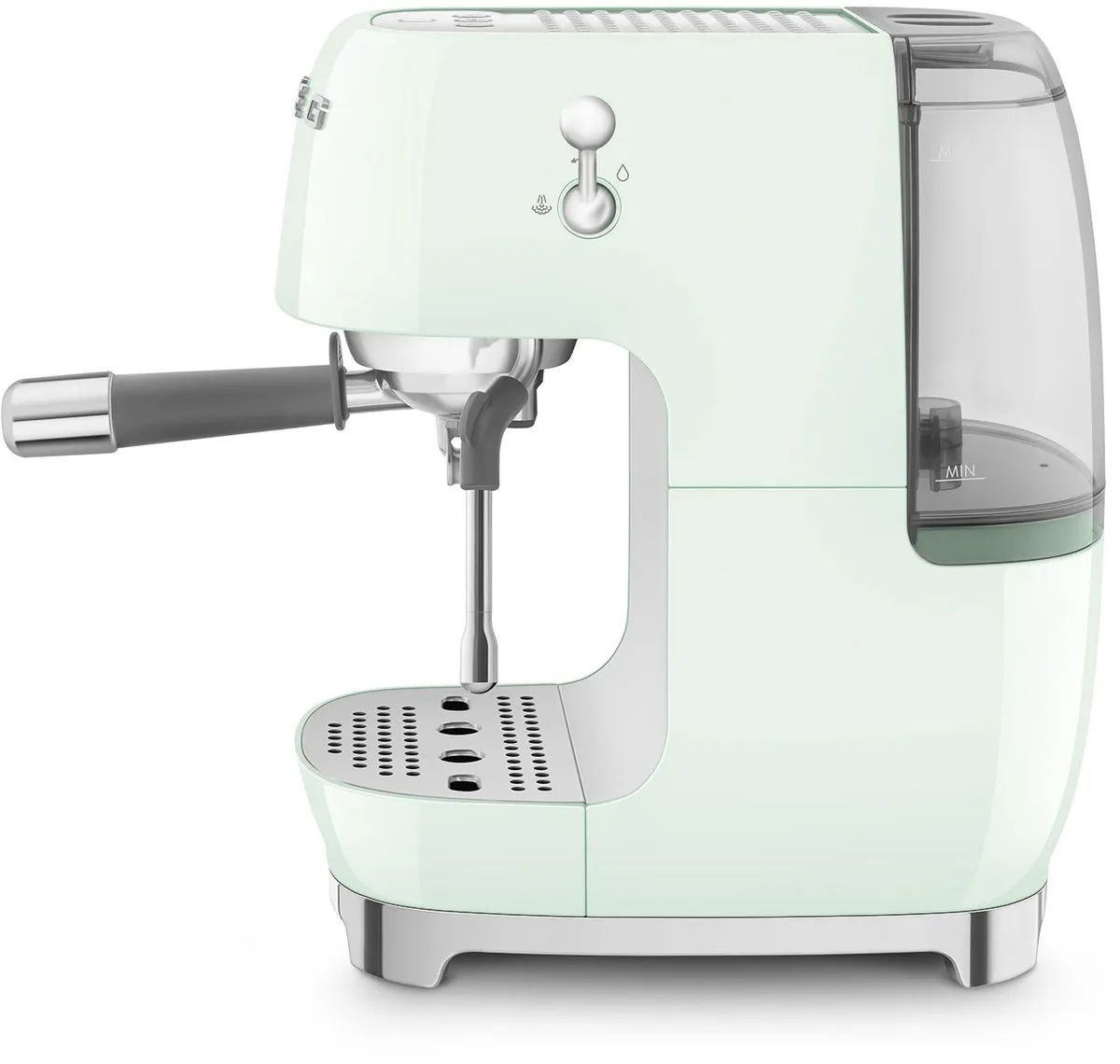 Smeg ECF03PGEU Handmatige Espressomachine - Watergroen