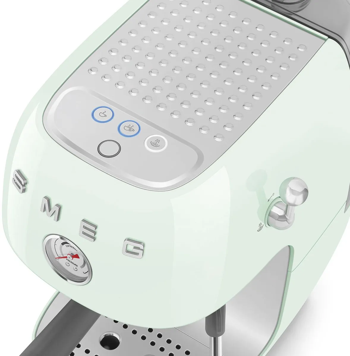 Smeg ECF03PGEU Handmatige Espressomachine - Watergroen