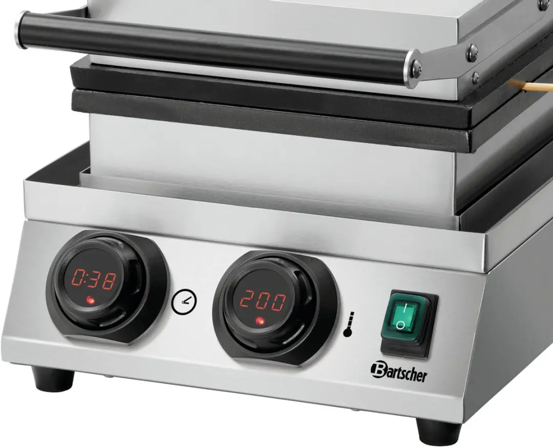 Bartscher Wafelijzer MDI Lolly 400 1800W - 4 Stuks - Rvs