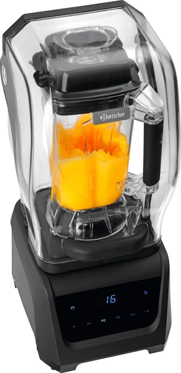 Bartscher Blender Pro Touch 2,5L 1680W - 6 Mesjes - RVS - afbeelding 6 van 6