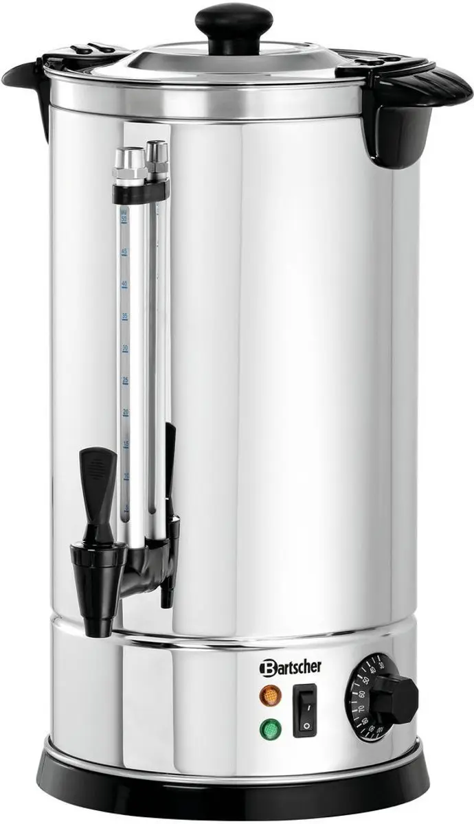 Bartscher HT200069 Tafel Heetwater Dispenser 8,5L - 1600W - RVS