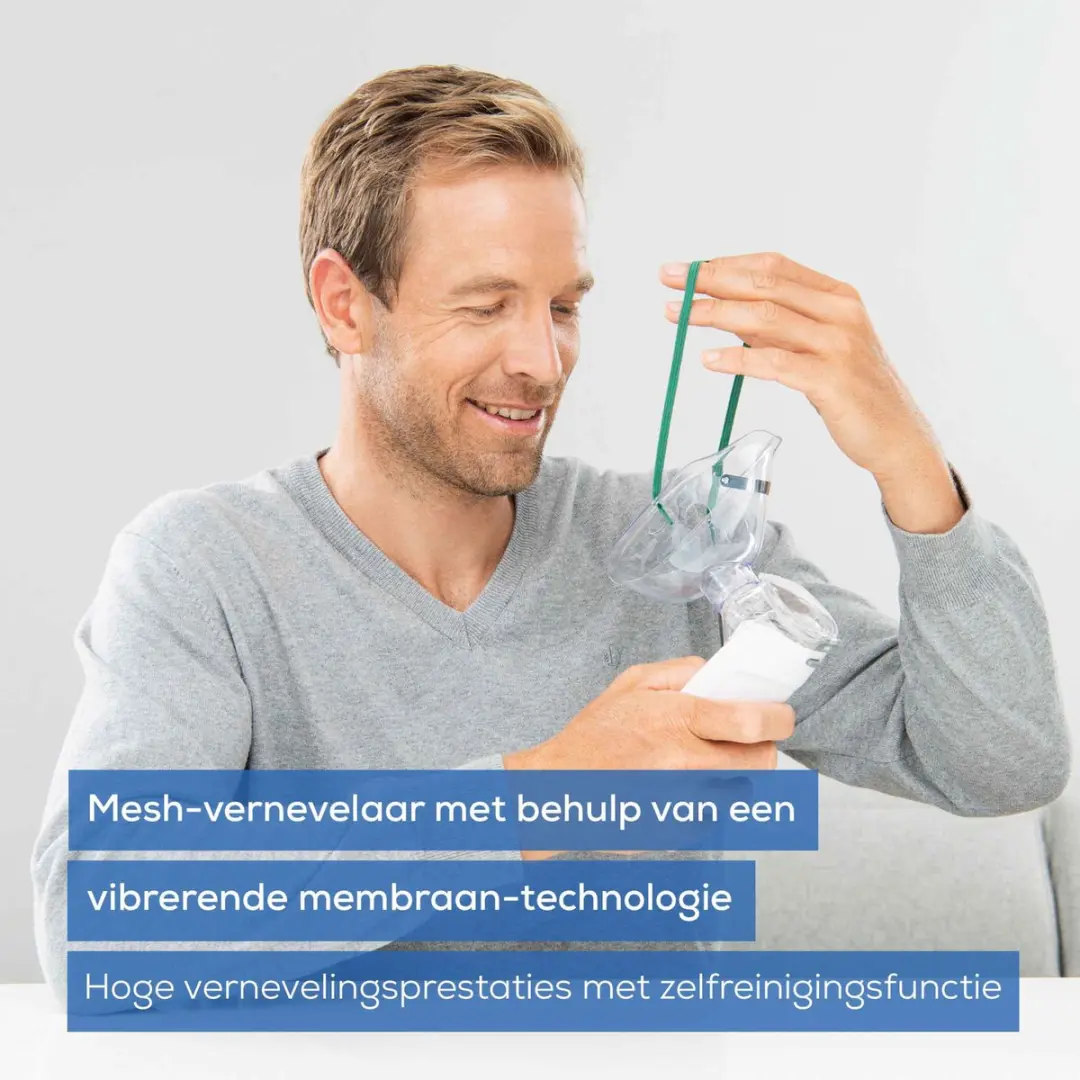 Beurer IH 55 Aerosoltoestel Vernevelaar - 10ml - Incl. masker & opbergbox