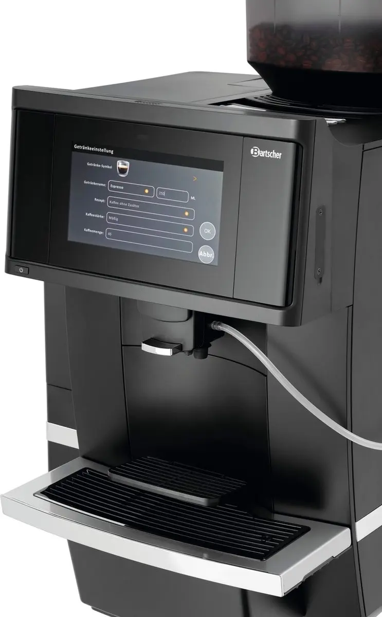 Bartscher KV1 Comfort Volautomatisch Koffiezetapparaat - 23 Programma's - Zwart