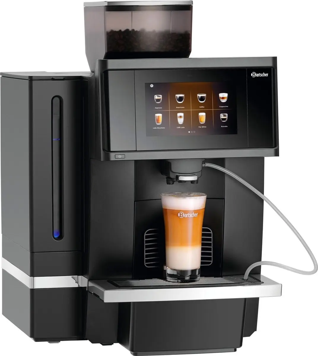 Bartscher KV1 Comfort Volautomatisch Koffiezetapparaat - 23 Programma's - Zwart