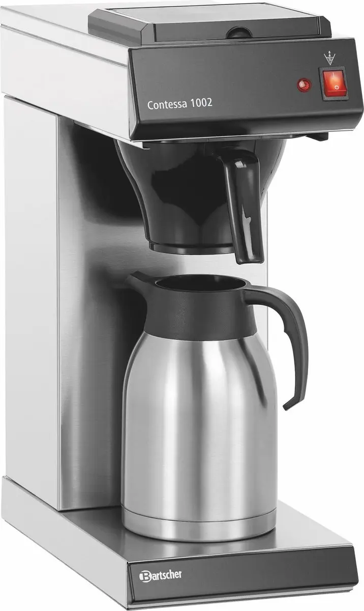 Bartscher Contessa 1002 Koffiemachine - 1400W - RVS - afbeelding 6 van 6