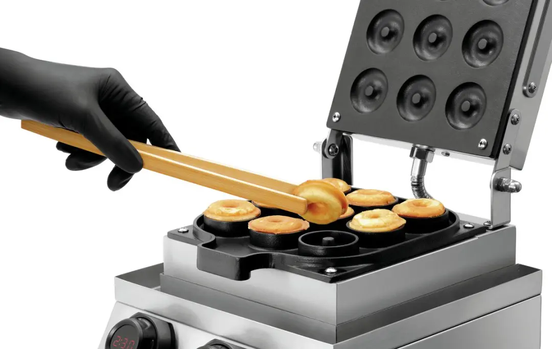 Bartscher MDI Donut 900 Wafelijzer 1800W - RVS