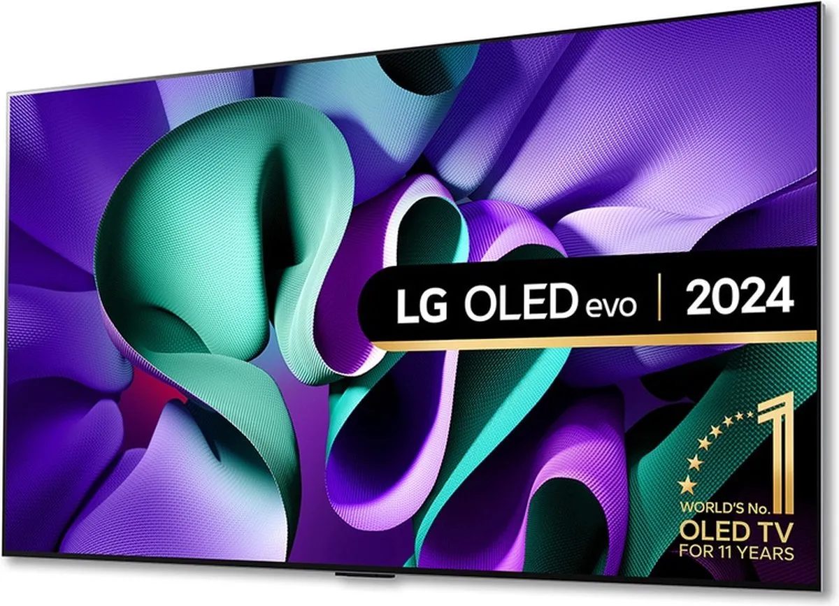 LG M4 OLED65M49LA 65 inch 4K OLED TV - Zilver - afbeelding 6 van 6