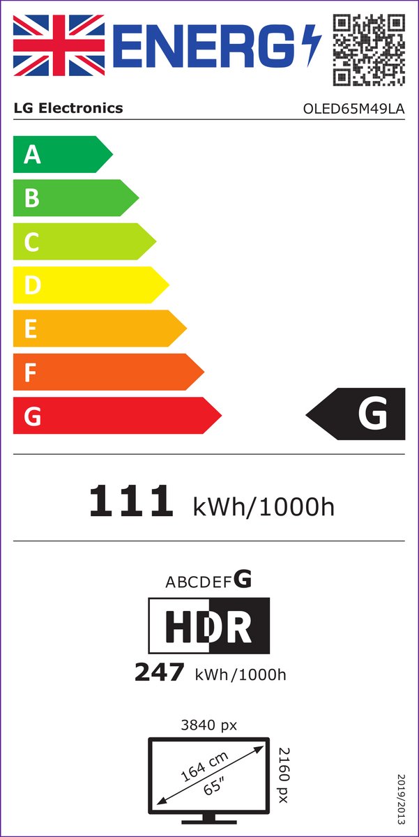 LG M4 OLED65M49LA - 65 inch - 4K MLA OLED - 2024