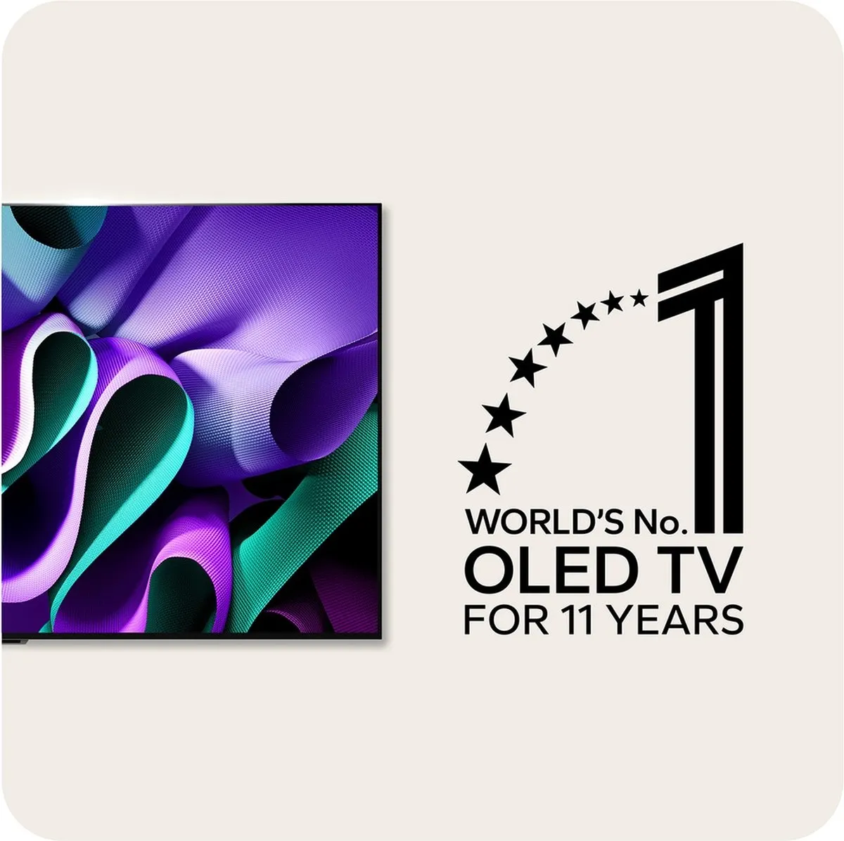 LG M4 OLED65M49LA 65 inch 4K OLED TV - Zilver