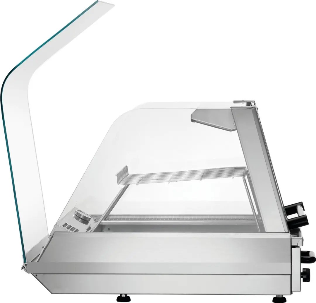 Bartscher Warmhoudvitrine GN1110-R 1650W - Zilver