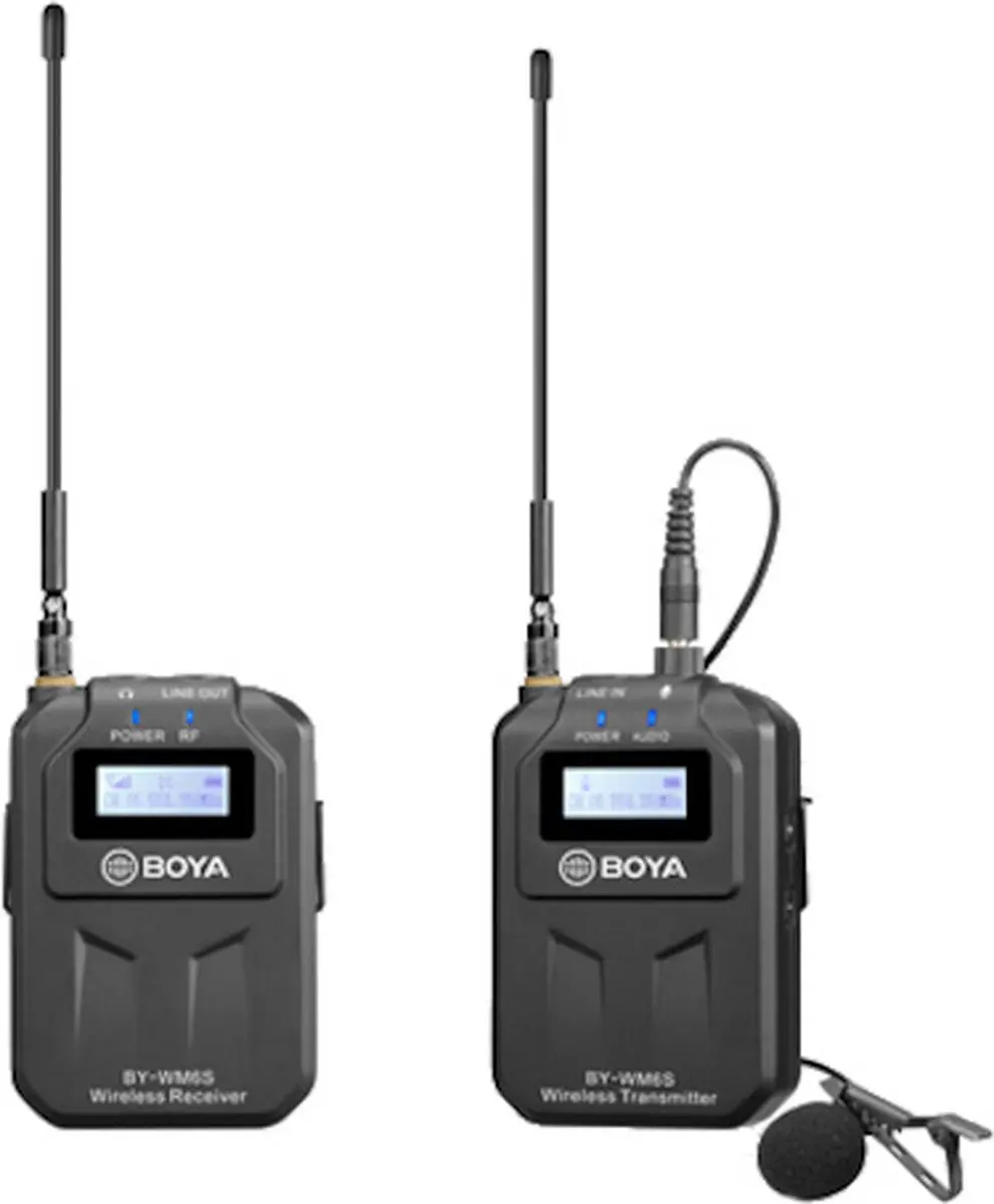 Boya BY-WM6S Draadloze Lavalier Microfoon