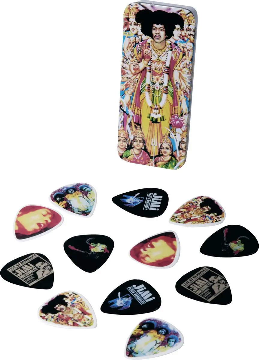 Dunlop Jimi Hendrix Picks Bold As Love Medium