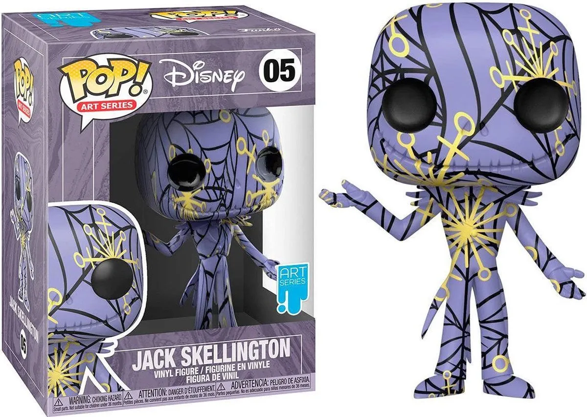 Funko Pop! Art Disney Nightmare Before Christmas Jack Artists Series FUN49300 - Bonte kleuren