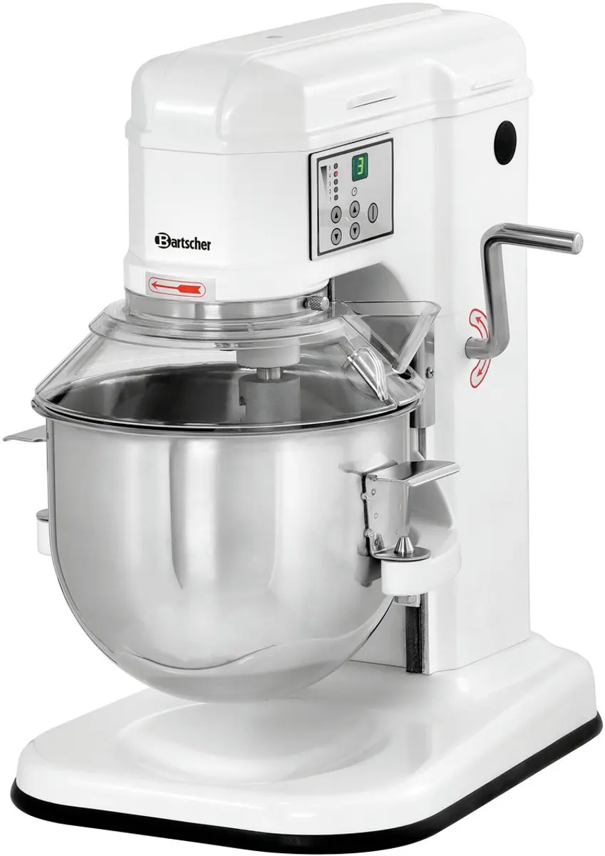 Bartscher AS Keukenmachine 650W - 5 Snelheden - RVS