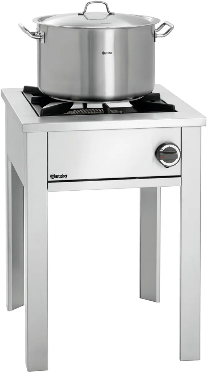 Bartscher G-WB 1K1250 XL Wokbrander 12500W - RVS