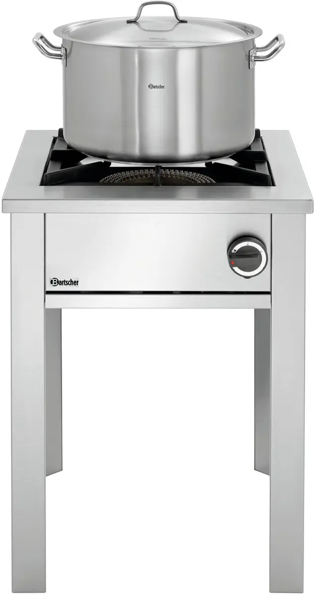 Bartscher G-WB 1K1250 XL Wokbrander 12500W - RVS