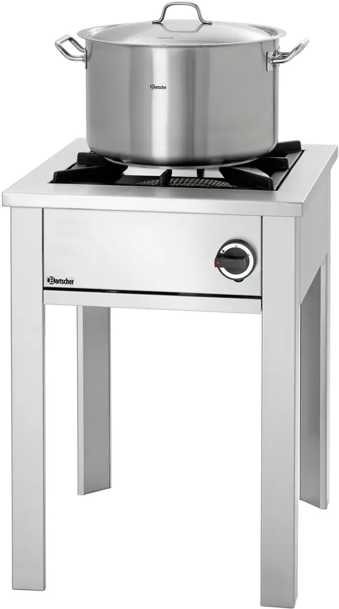 Bartscher G-WB 1K1250 XL Wokbrander 12500W - RVS