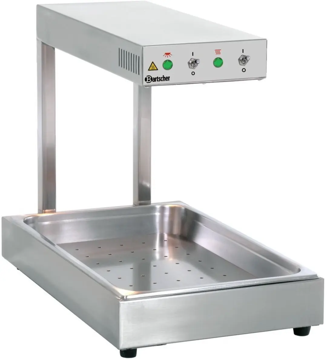 Bartscher Infrarood Warmtebrug 1/1 GN A114001 - 1,0 kW - RVS