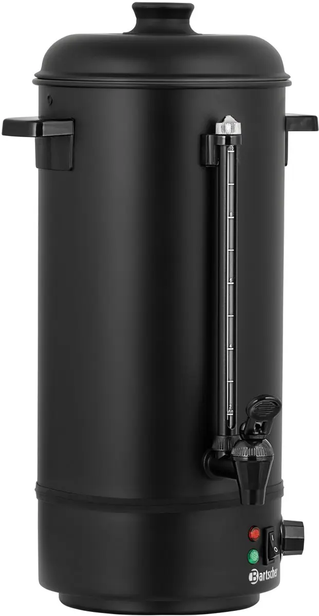 Bartscher Heetwater Dispenser 10L - 10L - Zwart mat - afbeelding 6 van 6