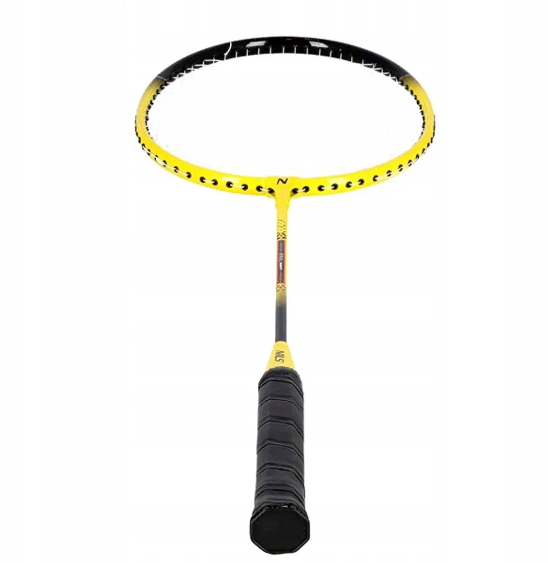 Nils Badmintonset 6-delig - 2 rackets, 3 shuttles, net & cups