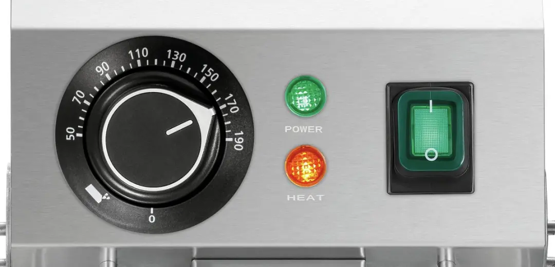 Bartscher Snack II Plus Friteuse 4000W - 8L - Grijs