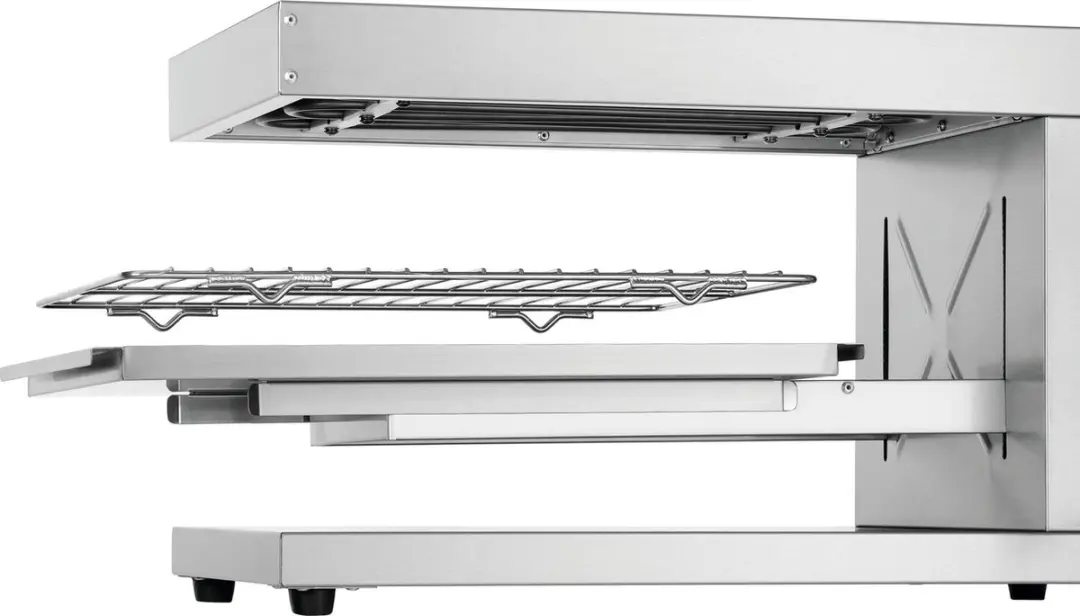 Bartscher Salamander 400-1Z-P Verwarmingsplaat 2800W - RVS