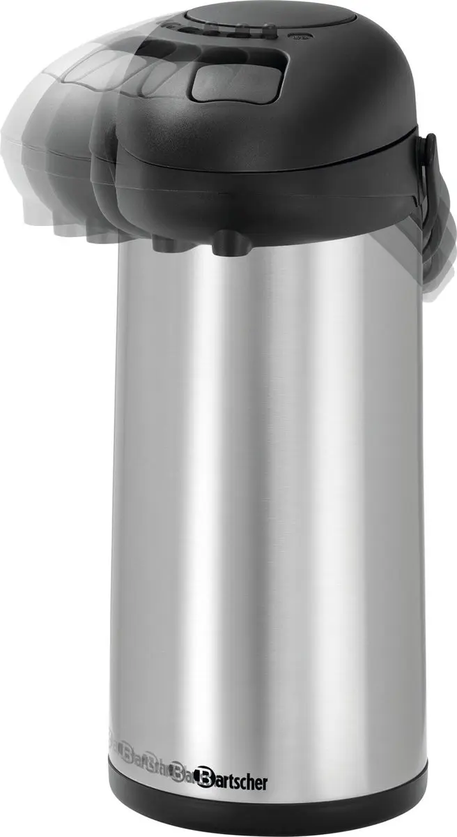 Bartscher Geïsoleerde Pompkan 5L - RVS - afbeelding 6 van 6