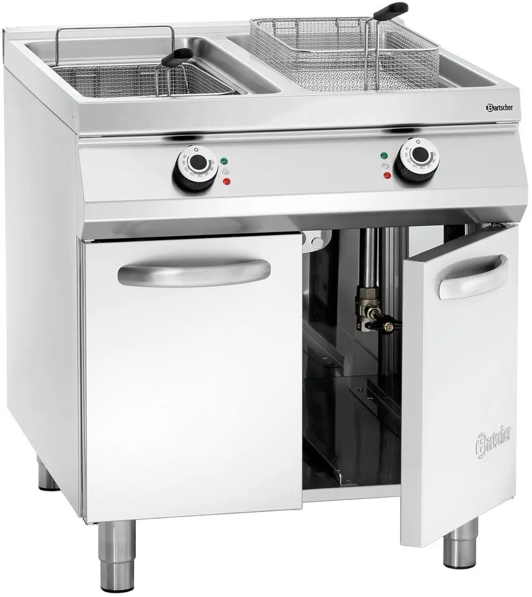 Bartscher Serie 900 Elektrische Friteuse 2x20L - RVS
