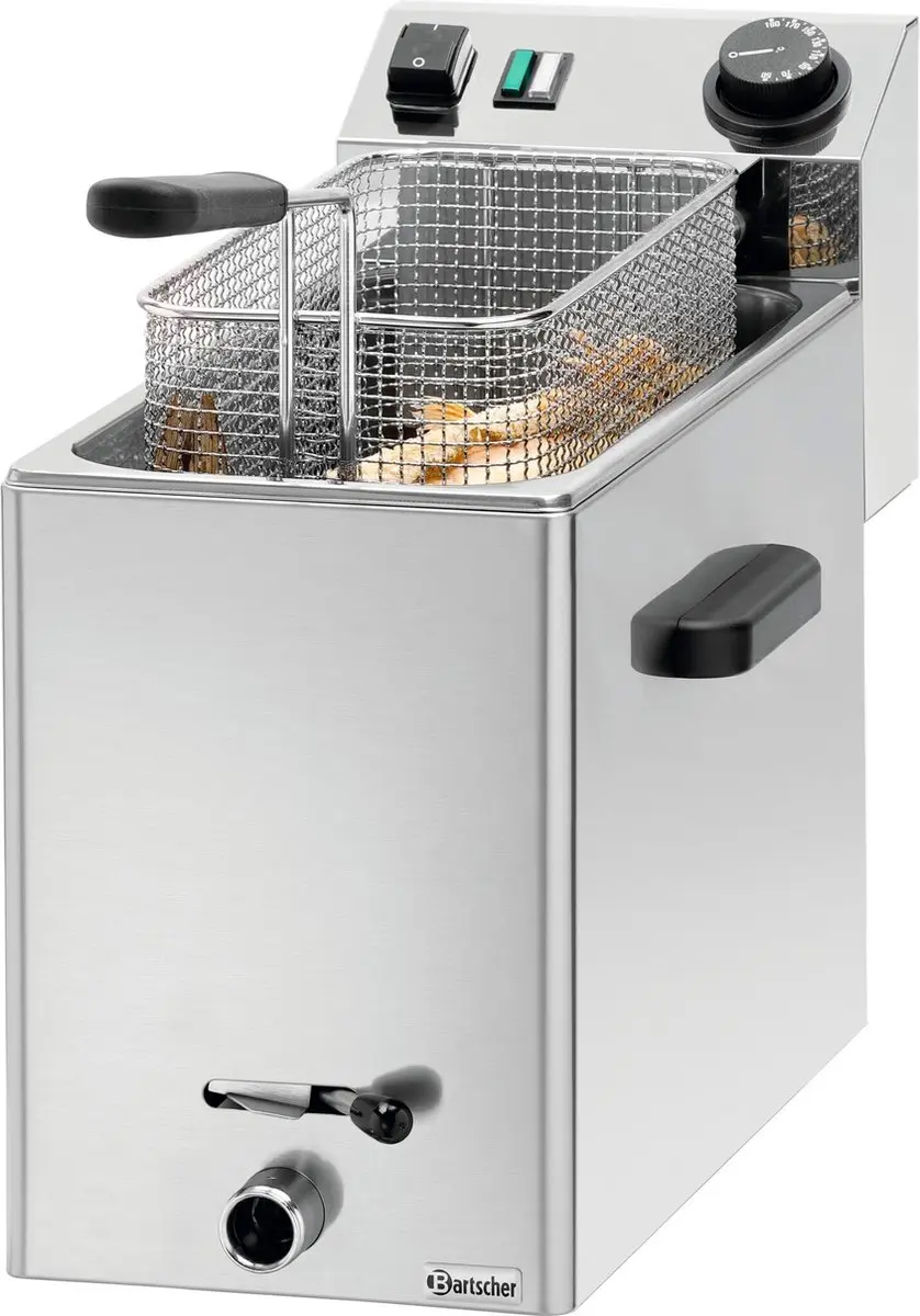 Bartscher SNACK XL Plus Friteuse 3400W - 8L - RVS