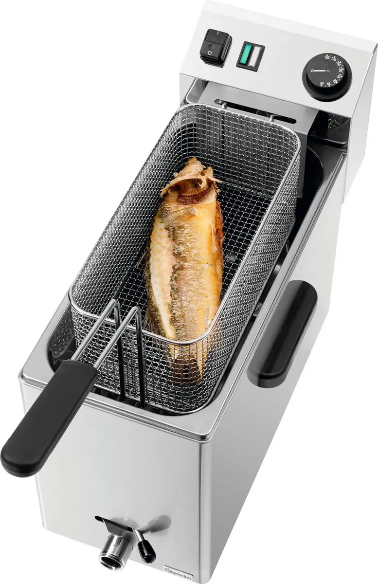 Bartscher SNACK XL Plus Friteuse 3400W - 8L - RVS