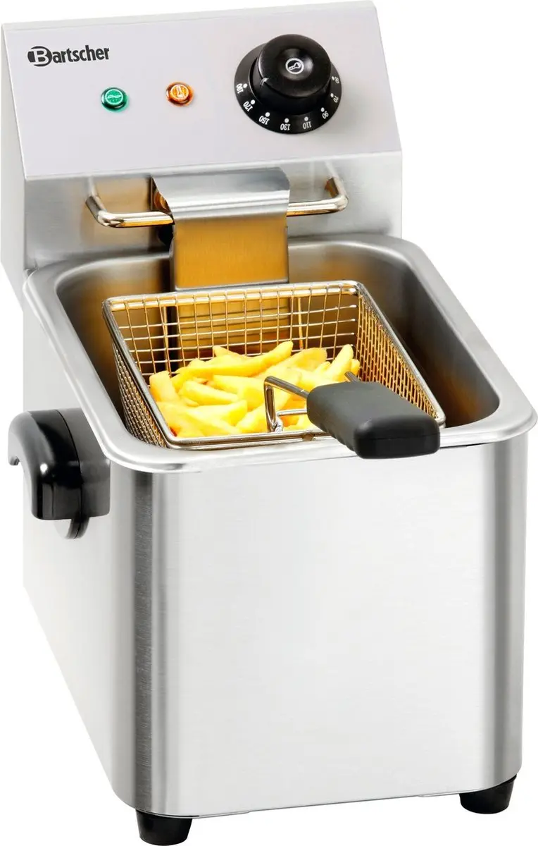 Bartscher Friteuse 4L - 2000W - Grijs