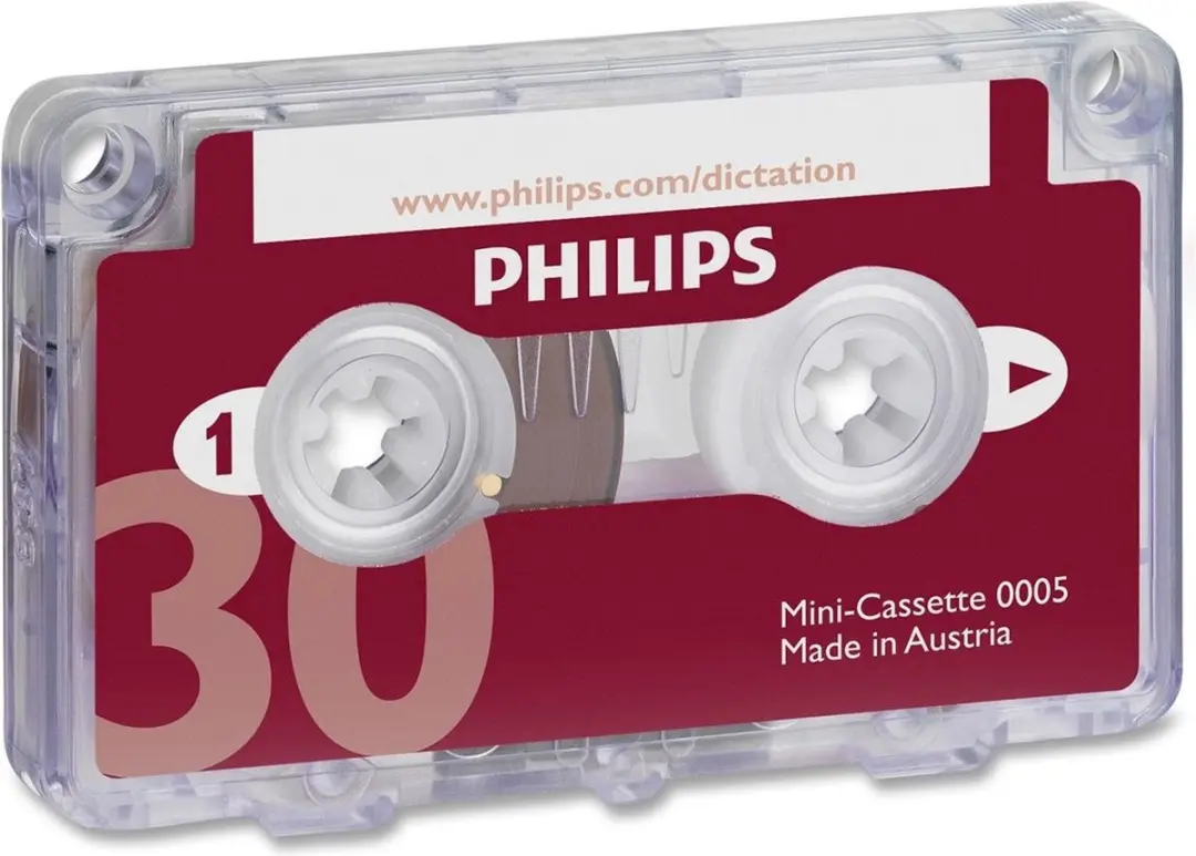Philips Sound LFH0005 PocketMemo Mini-Cassette - 7-Pack