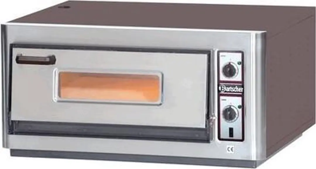 Bartscher NT 621 Elektrische Pizzaoven - 5000W - 4 Pizza’s Ø300mm - Rvs