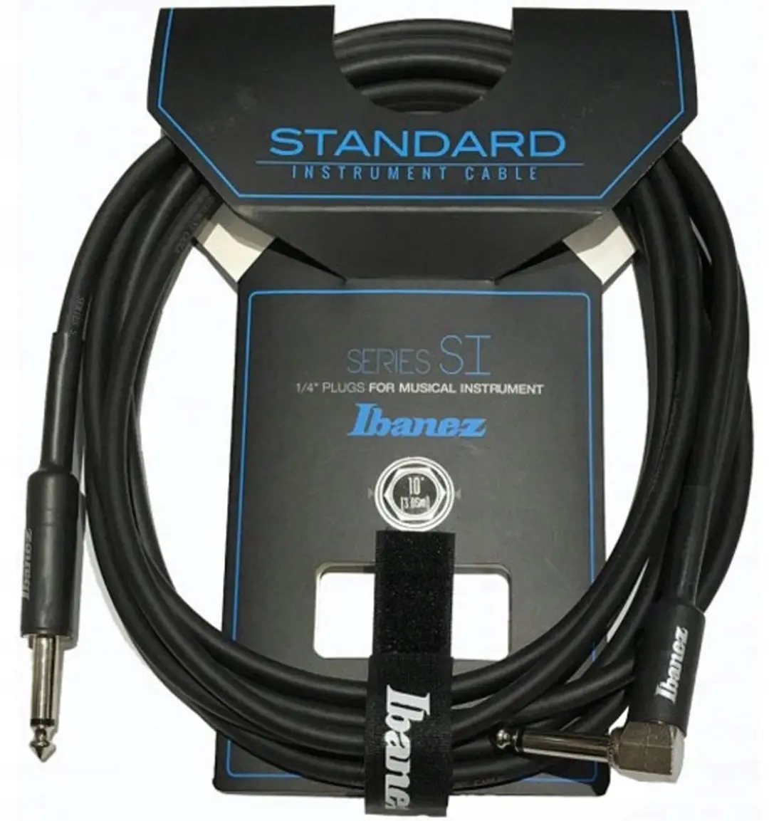 Ibanez SI20L Gitaarkabel 6,10m - Zwart Geweven