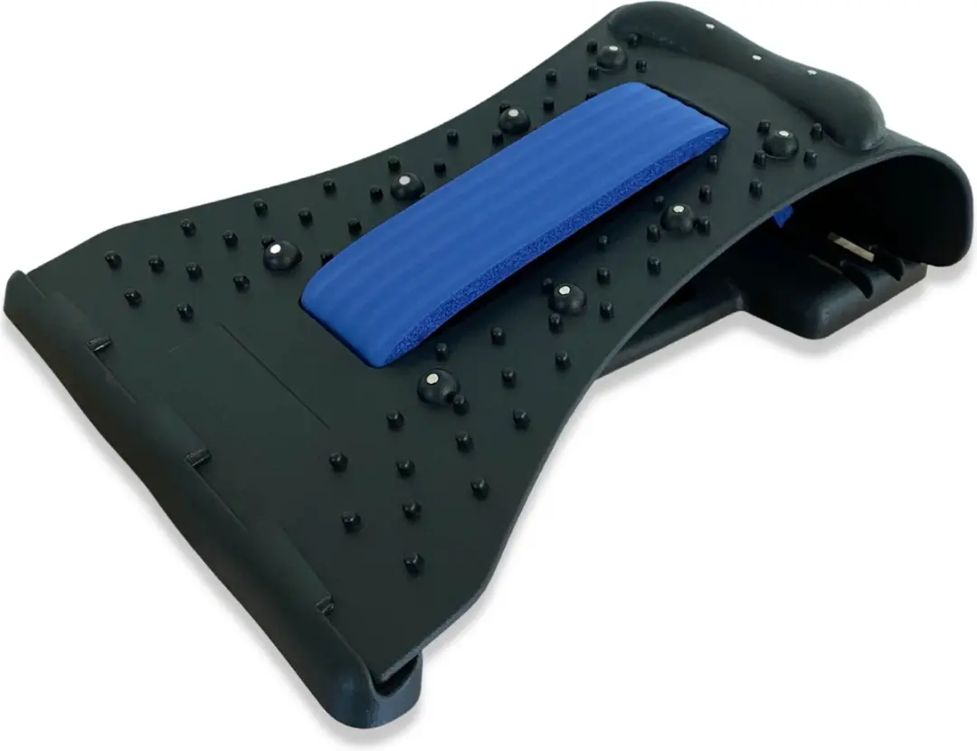 EarKings Nekstretcher EKNK2342 Nekmassageapparaat - Zwart/Blauw - afbeelding 6 van 6