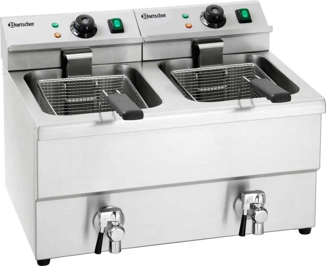 Bartscher Imbiss II Dubbele Friteuse 6500W