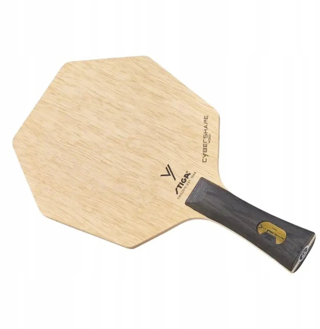 Stiga Cybershape Wood Tafeltennisbat - Offensief - 5 Lagen - afbeelding 3 van 5