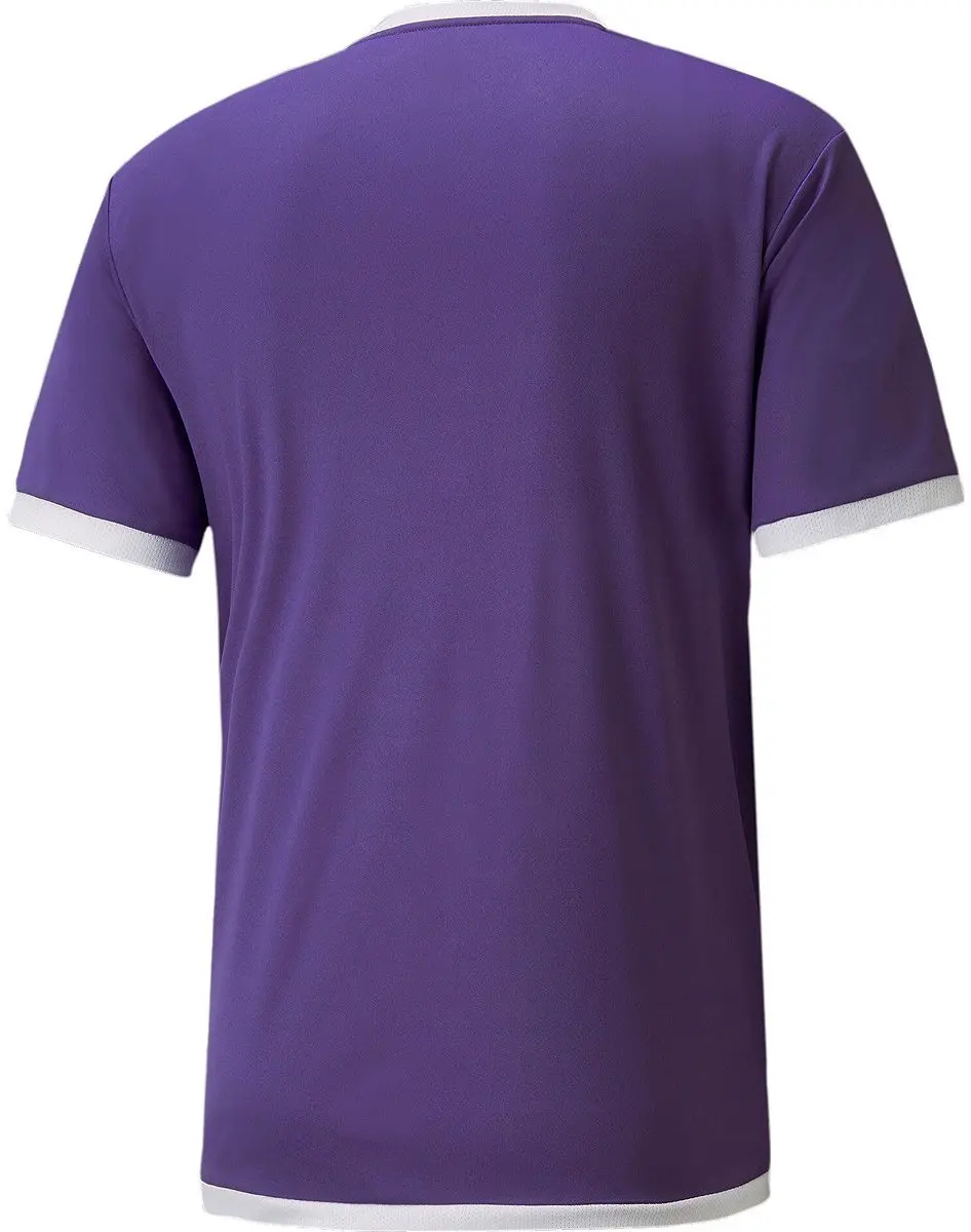 PUMA Teamliga Shirt Heren - Paars/Wit S