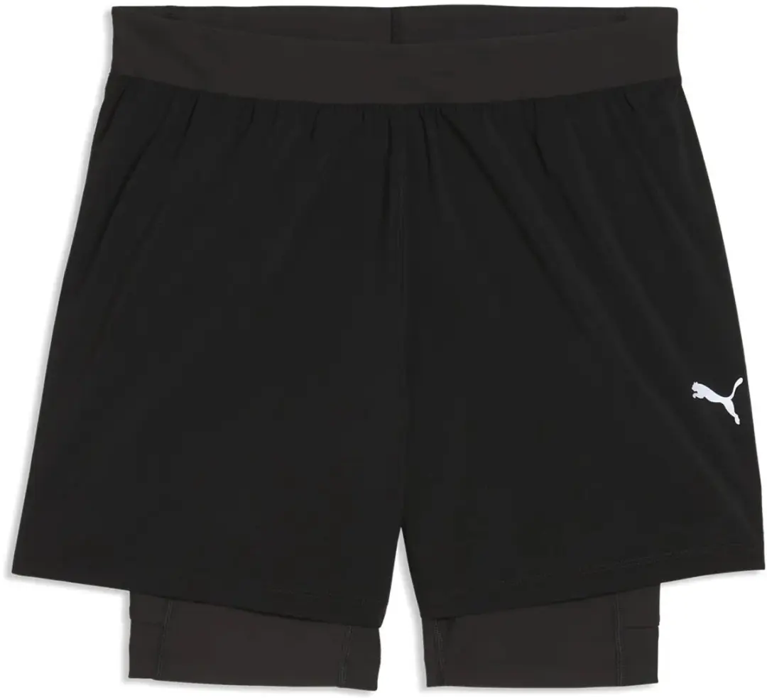 PUMA Dreamrun Drycell 2in1 Korte Broek - S - Zwart