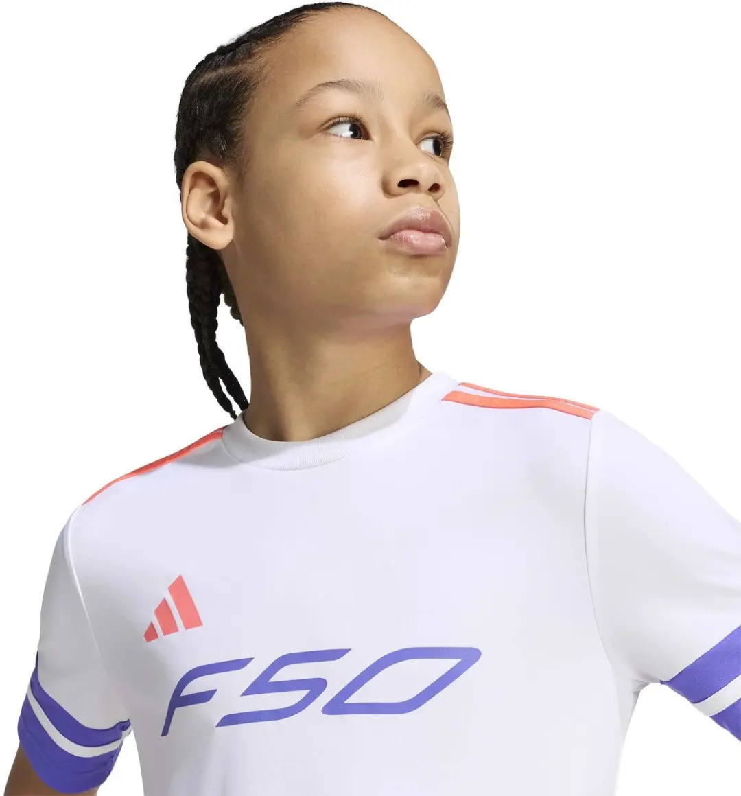 adidas F50 JSY Y T-shirt Voetbal Trainen - Wit - 164