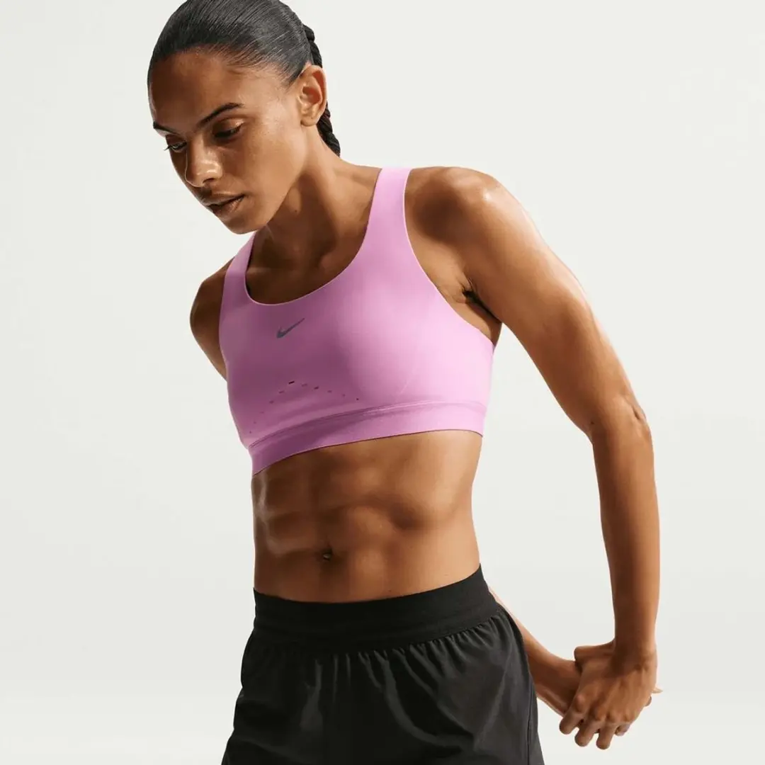 Nike Swift Women's Breathe Brief-Li Short - L - Zwart