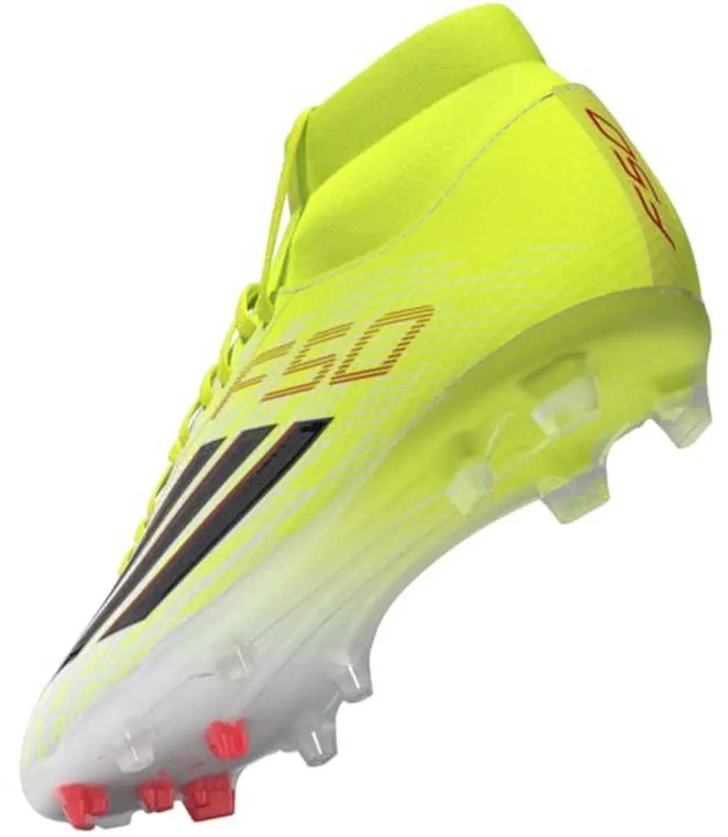 adidas F50 League Mid Voetbalschoenen JP8348 - Geel - 41 1/3 - afbeelding 6 van 6