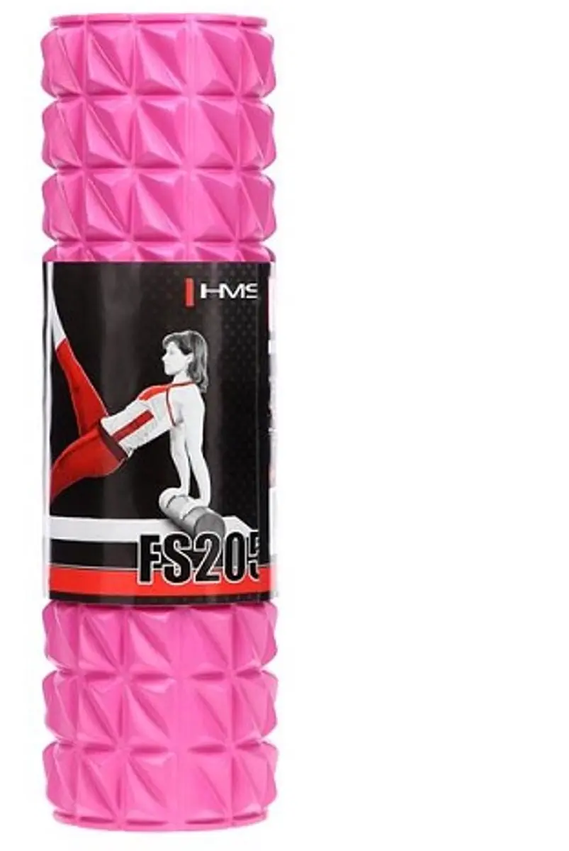 HMS Fitness Roller 45cm - Noppenroller Roze