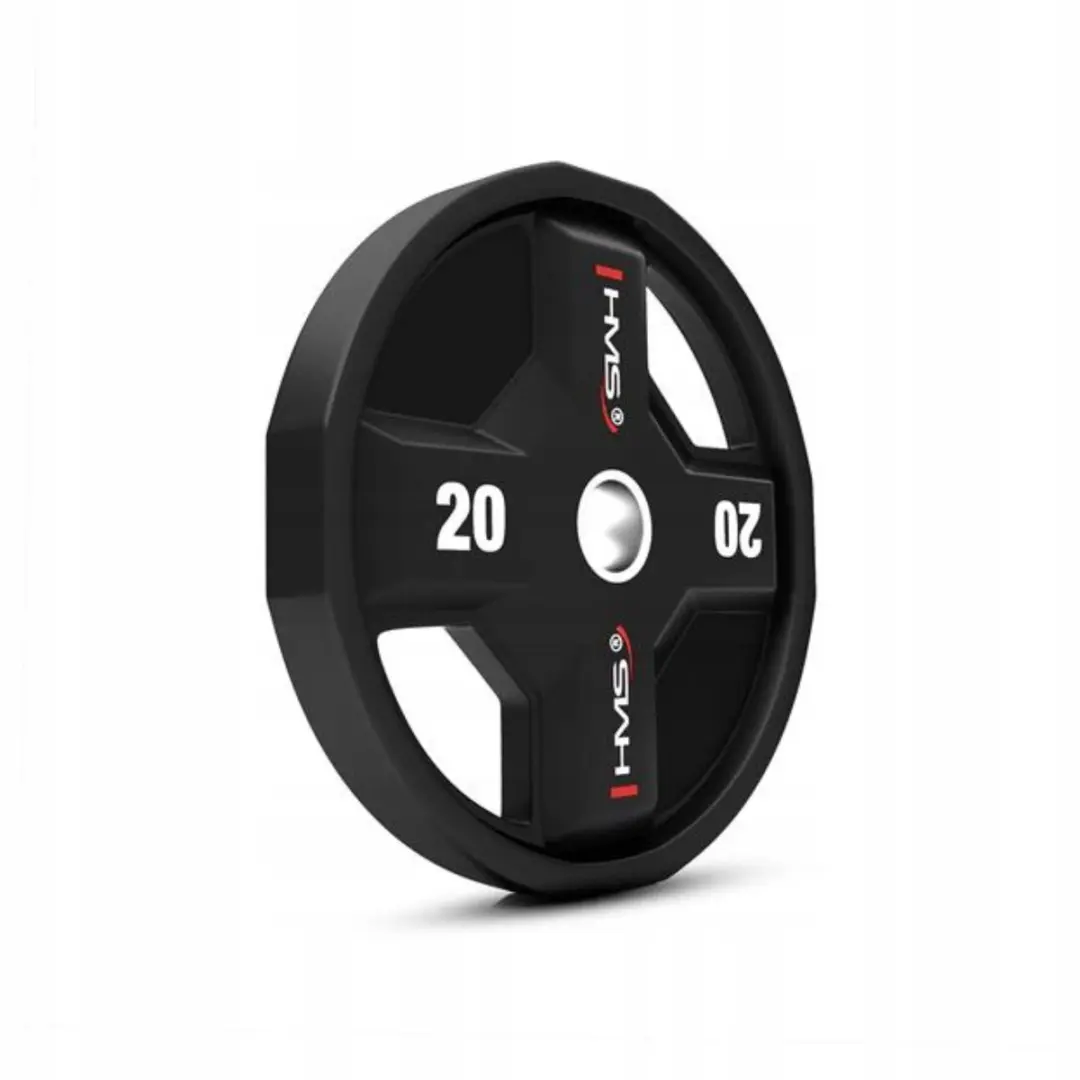 HMS TPC20 Olympische Beugel 20kg - Zwart