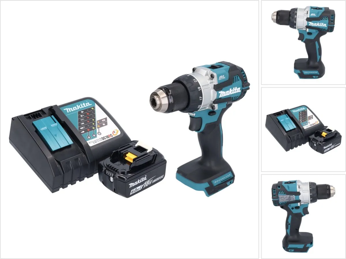 Makita DHP489RG1 Accu-klopboormachine 18V 73Nm